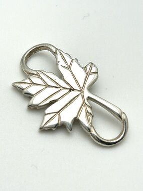 Lestage Convertible Sterling Leaf Bracelet Clasp